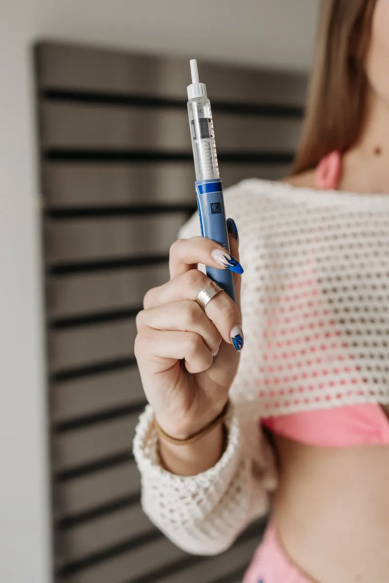 GLP-1 injection pen used for weight management treatment